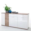 Hochglanz Sideboard in Weiß - Icadro