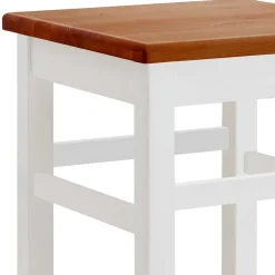 Hochtisch und Barhocker Set - Kangron (dreiteilig)