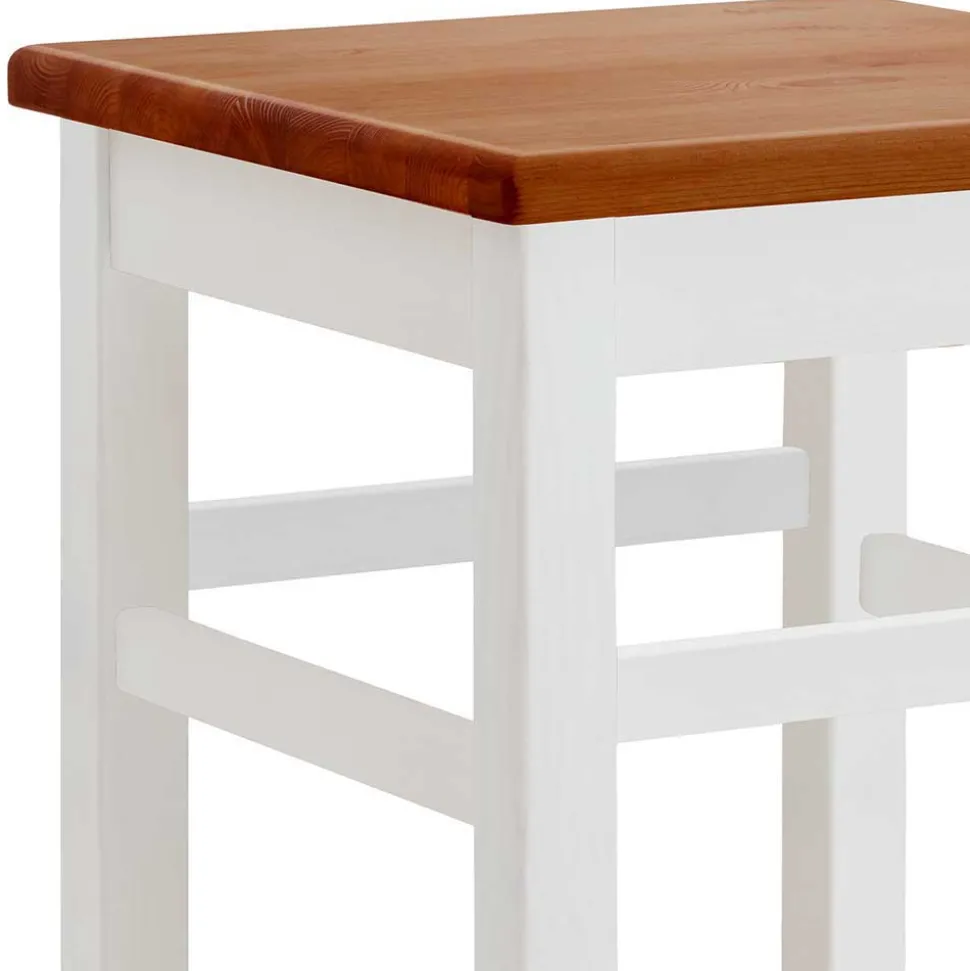 Hochtisch und Barhocker Set - Kangron (dreiteilig)