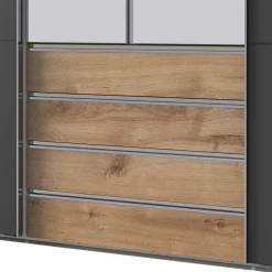 Hochwertiger Kleiderschrank mit Dreh- und Schiebetüren - Bafata