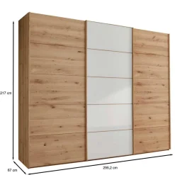 Hochwertiger Schlafzimmerschrank mit Schwebetüren - Crucav