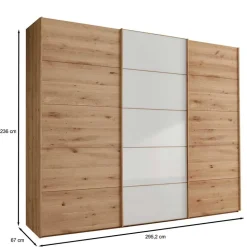 Hochwertiger Schlafzimmerschrank mit Schwebetüren - Crucav