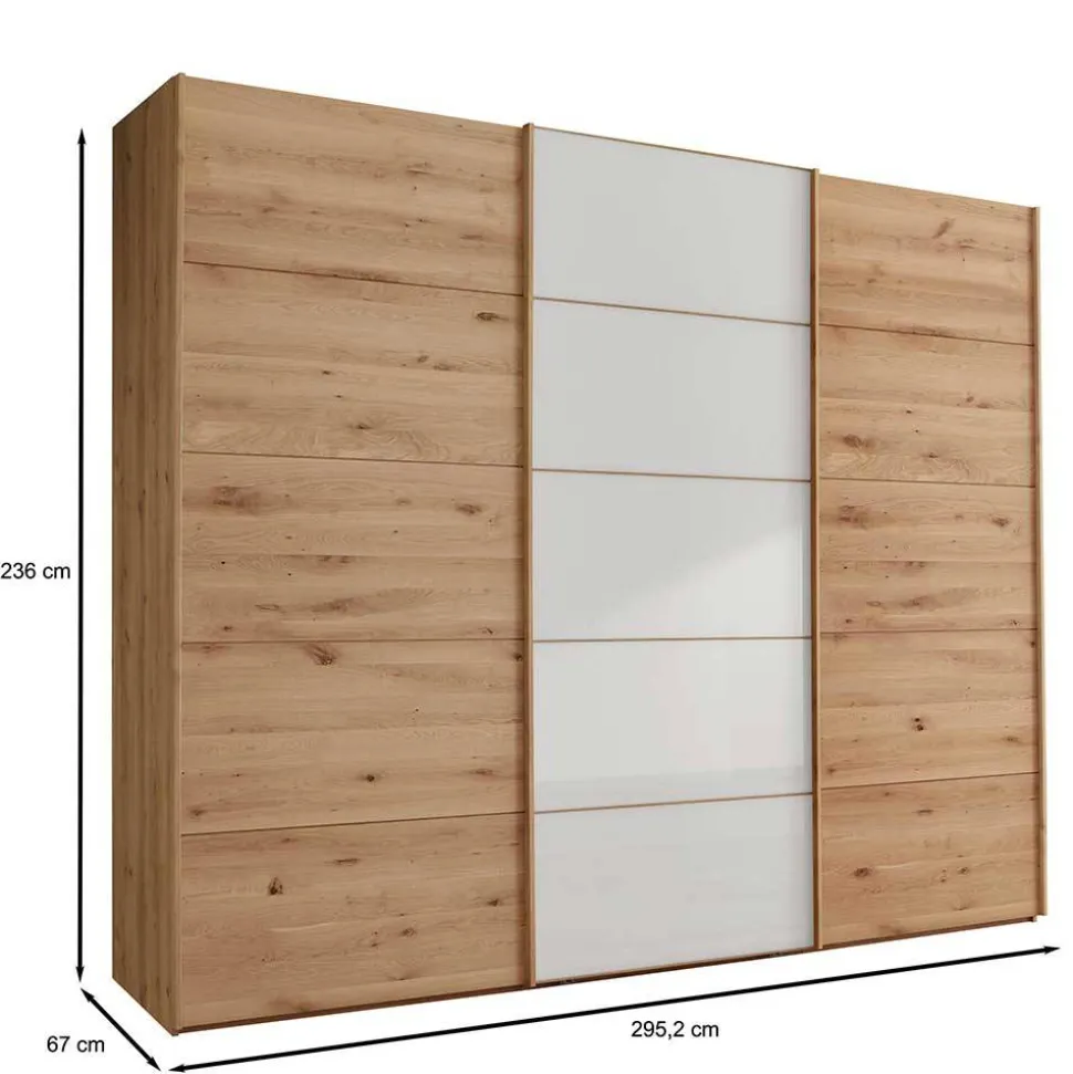 Hochwertiger Schlafzimmerschrank mit Schwebetüren - Crucav