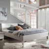 Hochwertiges Doppelbett mit Kopfteil Kunstleder - Tumiva