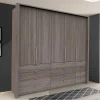 Hoher Kleiderschrank foliert - Crenba