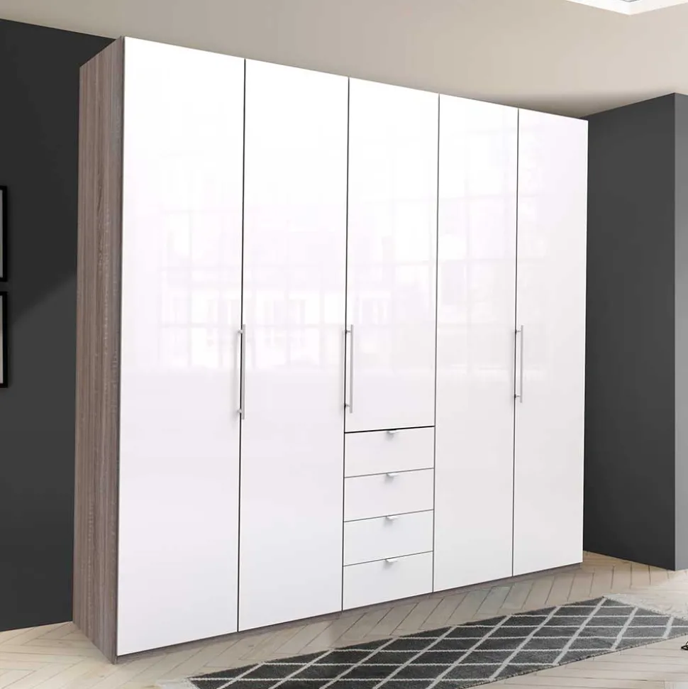 Hoher Schlafzimmer-Kleiderschrank kombiniert - Empresian