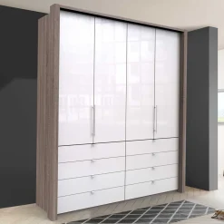 Hoher Schlafzimmerschrank 2-türig - Empresian