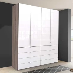 Hoher Schlafzimmerschrank 2-türig - Empresian
