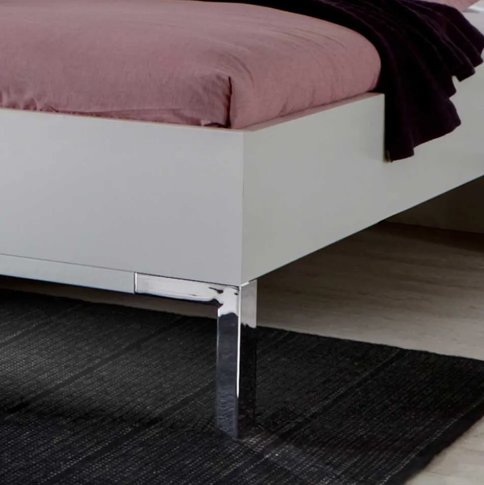 Hohes Bett Shaker in Weiß