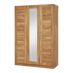Holz Kleiderschrank Cranos aus Wildeiche