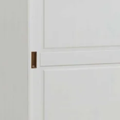 Holz Schrank mit Schiebetüren & Spiegel - Sibiuta