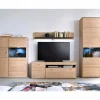 Holz Wohnkombination 328 cm breit - Vernella (vierteilig)