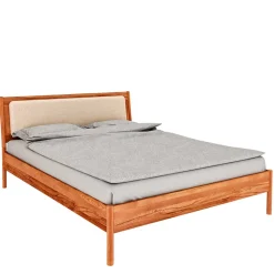 Holzbett aus Wildbuche Natur - Indrya