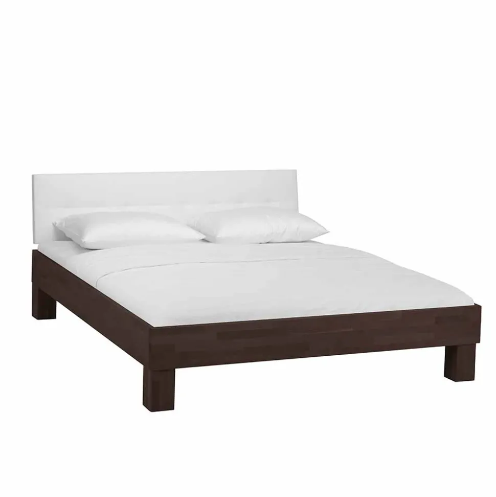 Holzbett Valdis in Buche Wenge massiv
