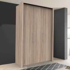 Holzoptik Schlafzimmerschrank 2 türig - Zayun