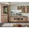 Holzoptik TV Anbauwand Set - Zelio (dreiteilig)