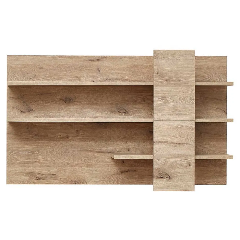 Holzoptik TV Anbauwand Set - Zelio (dreiteilig)
