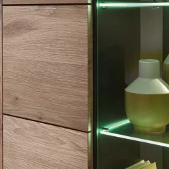 Holzoptik Wohnwand in Wildeiche - Zelio (dreiteilig)