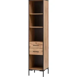 Home Office Regal in Eiche Optik - Zustic