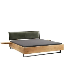 Industrial Bett & Nachttische Set - Greta (dreiteilig)