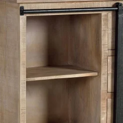 Industrial Chic Anrichte mit Schiebetüren - Jantonia