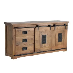 Industrial Design Anrichte aus Mangoholz - Semian