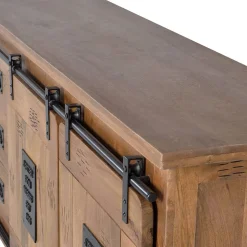 Industrial Design Anrichte aus Mangoholz - Semian