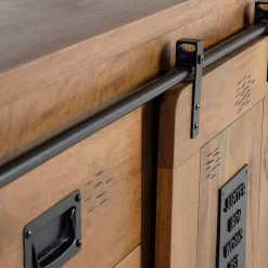 Industrial Design Anrichte aus Mangoholz - Semian