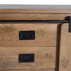 Industrial Design Anrichte aus Mangoholz - Semian