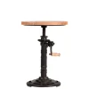 Industrial Design Hocker mit Kurbel höhenverstellbar - Sevila