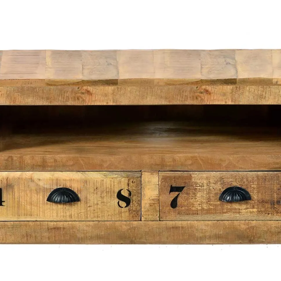 Industrial Design Lowboard für TV 200 cm breit - Indri