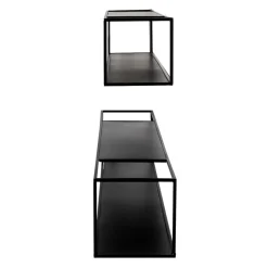 Industrial Hängeregal Set - Estrello (zweiteilig)