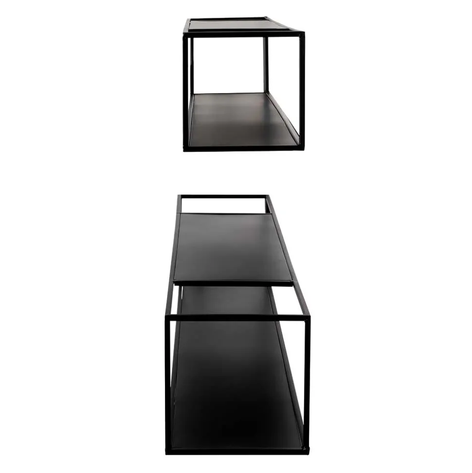 Industrial Hängeregal Set - Estrello (zweiteilig)