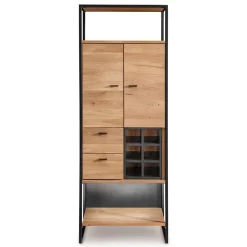 Industrial Schrank aus Wildeiche Massivholz - Manarola