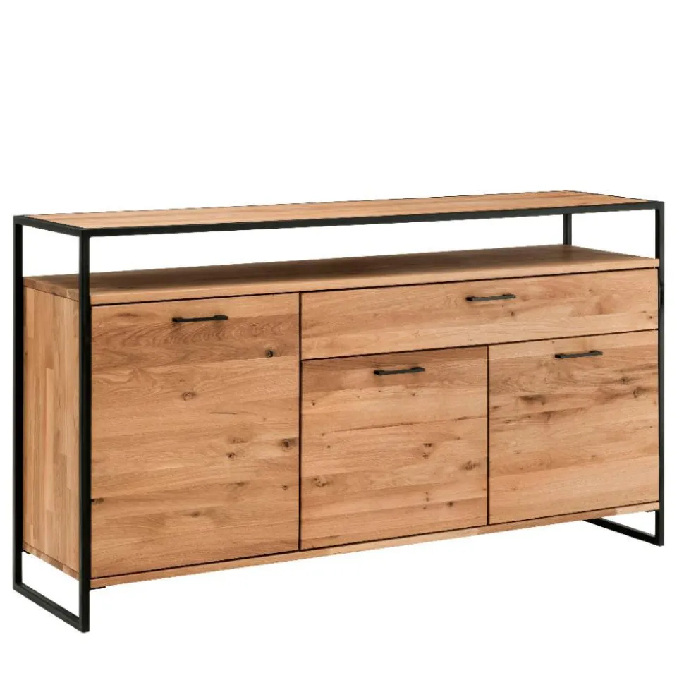 Industrial Sideboard aus Wildeiche und Stahl - Ingbo
