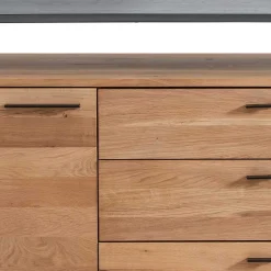 Industrial Sideboard aus Wildeiche Massivholz - Manarola