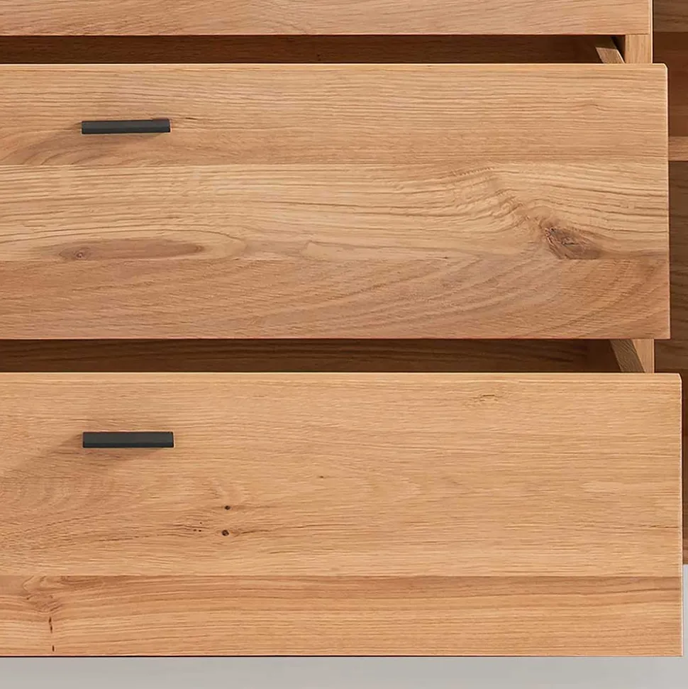 Industrial Sideboard aus Wildeiche Massivholz - Manarola