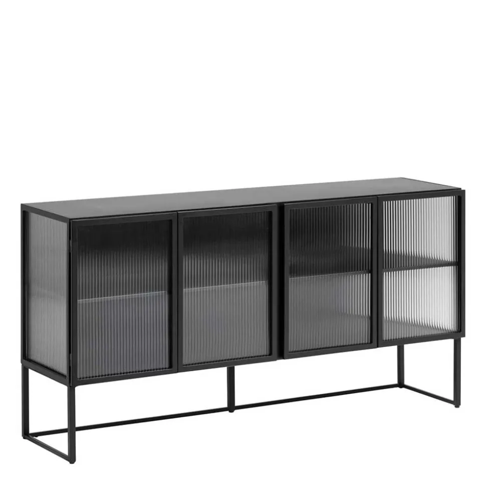 Industrial Sideboard aus Glas - Folio