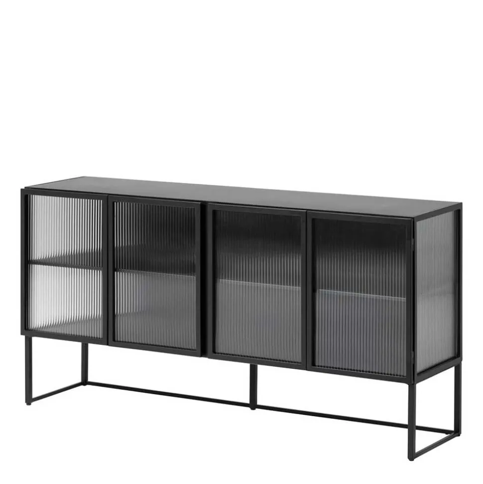 Industrial Sideboard aus Glas - Folio