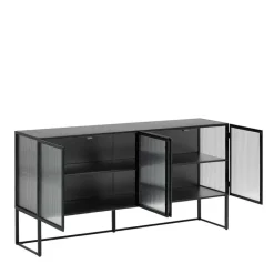Industrial Sideboard aus Glas - Folio