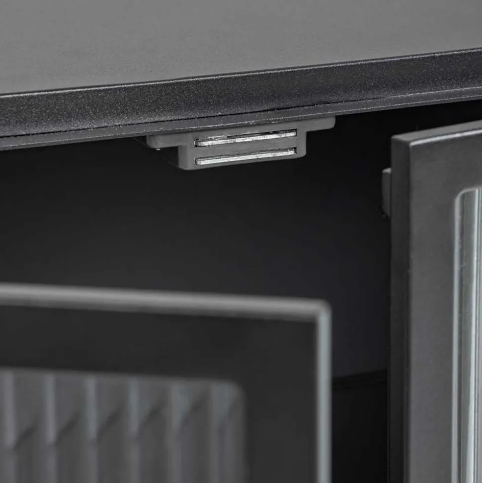 Industrial Sideboard aus Glas - Folio
