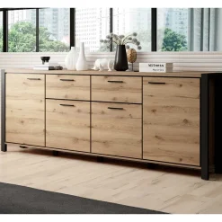 Industrial Sideboard in 213x91x41 cm - Zavorra