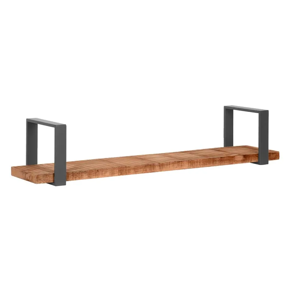 Industrial Wandboard aus Massivholz & Stahl - Vadrus
