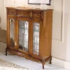 Italienischer Vitrinenschrank 107x100x46 cm - Carlenna II