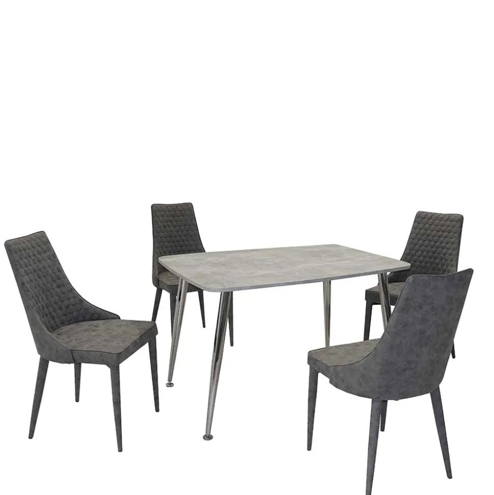 Küche & Esszimmer Sitzgruppe Set - Grasilla (fünfteilig)