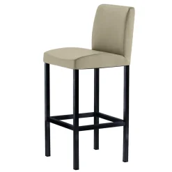 Küchenhocker mit Rückenlehne - 65 cm Sitzhöhe - Vrona
