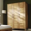 Kernbuche Kleiderschrank Lianzo mit 3 Türen