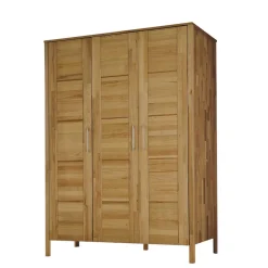 Kernbuche Kleiderschrank Lianzo mit 3 Türen