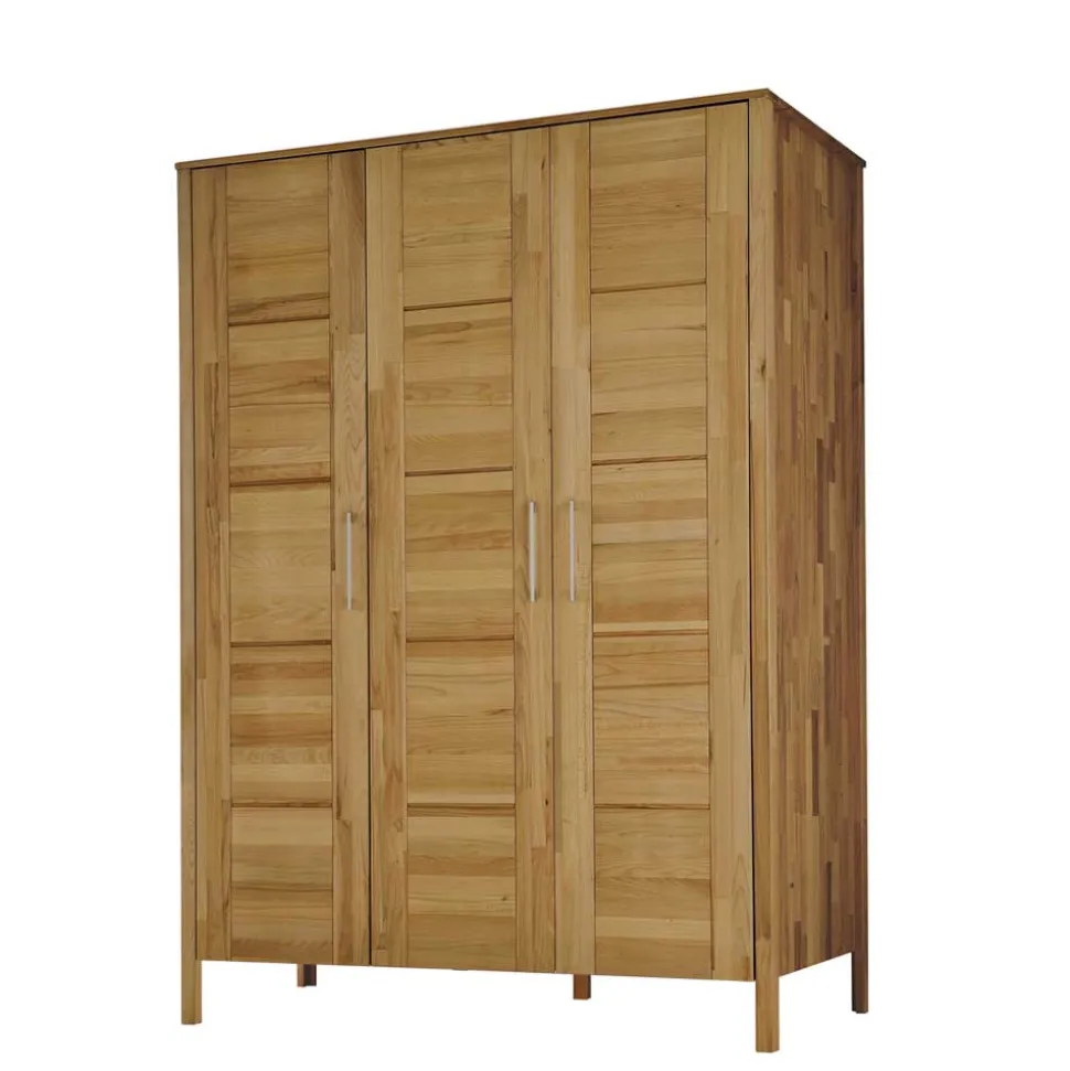 Kernbuche Kleiderschrank Lianzo mit 3 Türen