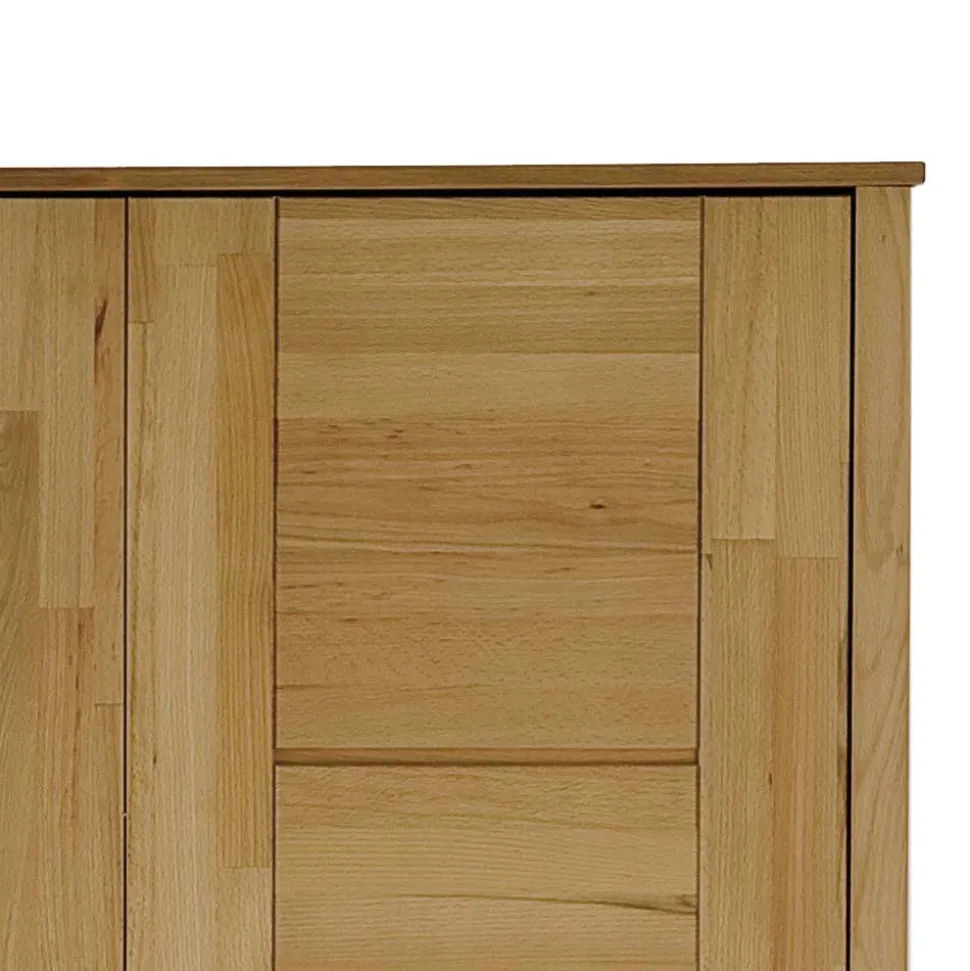 Kernbuche Kleiderschrank Lianzo mit 3 Türen